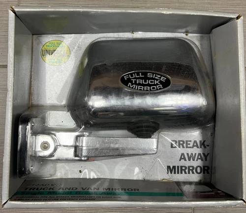 Vintage 1991 New Rally Universal Chrome Mirror Full Size Truck And Van No. 3600