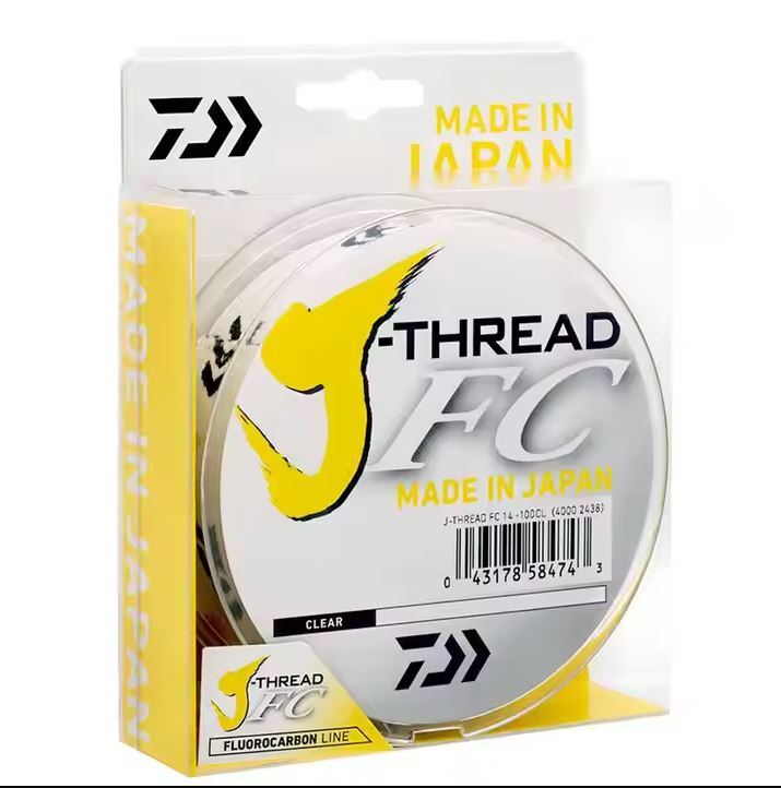 Daiwa J Fluoro 100% Fluorocarbon Japanese Fishing Leader Line 4