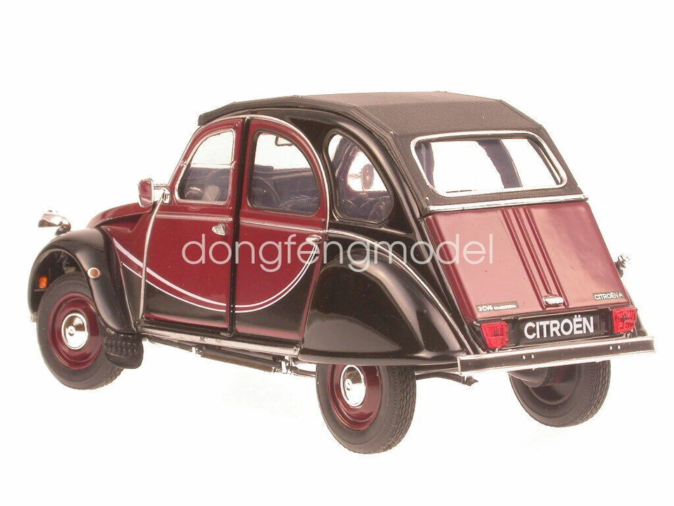 1/24 比例 Welly Citroen 2CV 6 Ente Charleston sr Modell 玩具收藏礼物 — 第 4/4 张图片