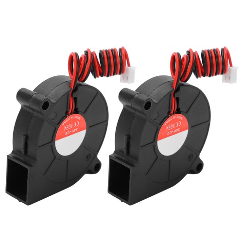 2x3DPrinter Fan Silent CoolingFan Fit for Ender3 Replacement Part 50x50x15mm 24V - Photo 10/12