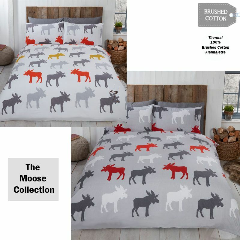 Brushed Cotton Flannelette Duvet Quilt 