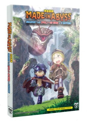 Made In Abyss Season 1-2 + 3 Movies Japanese Anime DVD English Dub Free Ship