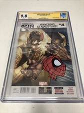 Amazing Spider-Man (2014) # 4 (CGC 9.8 SS) Signed & Sketch Humberto Ramos *Slott