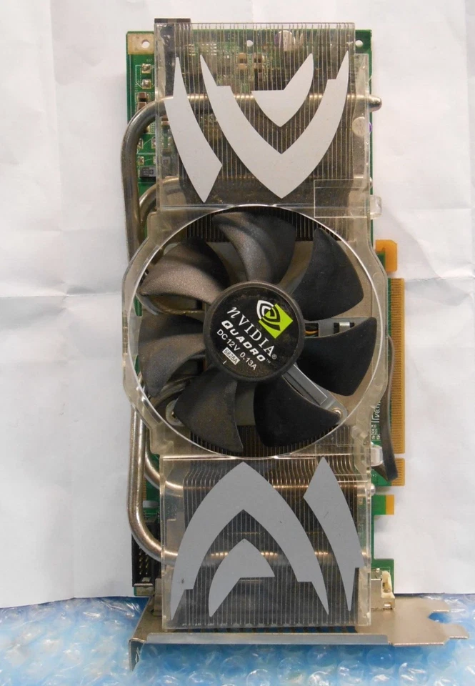 Dell Nvidia QuadroFX 4500 512 MB 2x DVI GDDR3 PCIe Video Graphics Card - Image 2 of 4