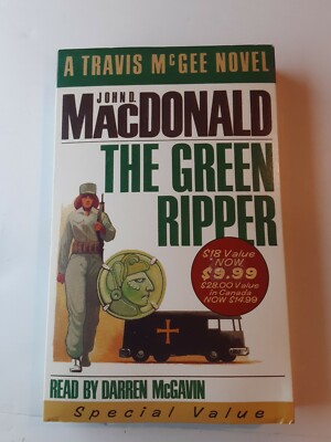 The Green Ripper The Green Ripper John D MacDonald Audio Cassettes Travis McGee VG See ...