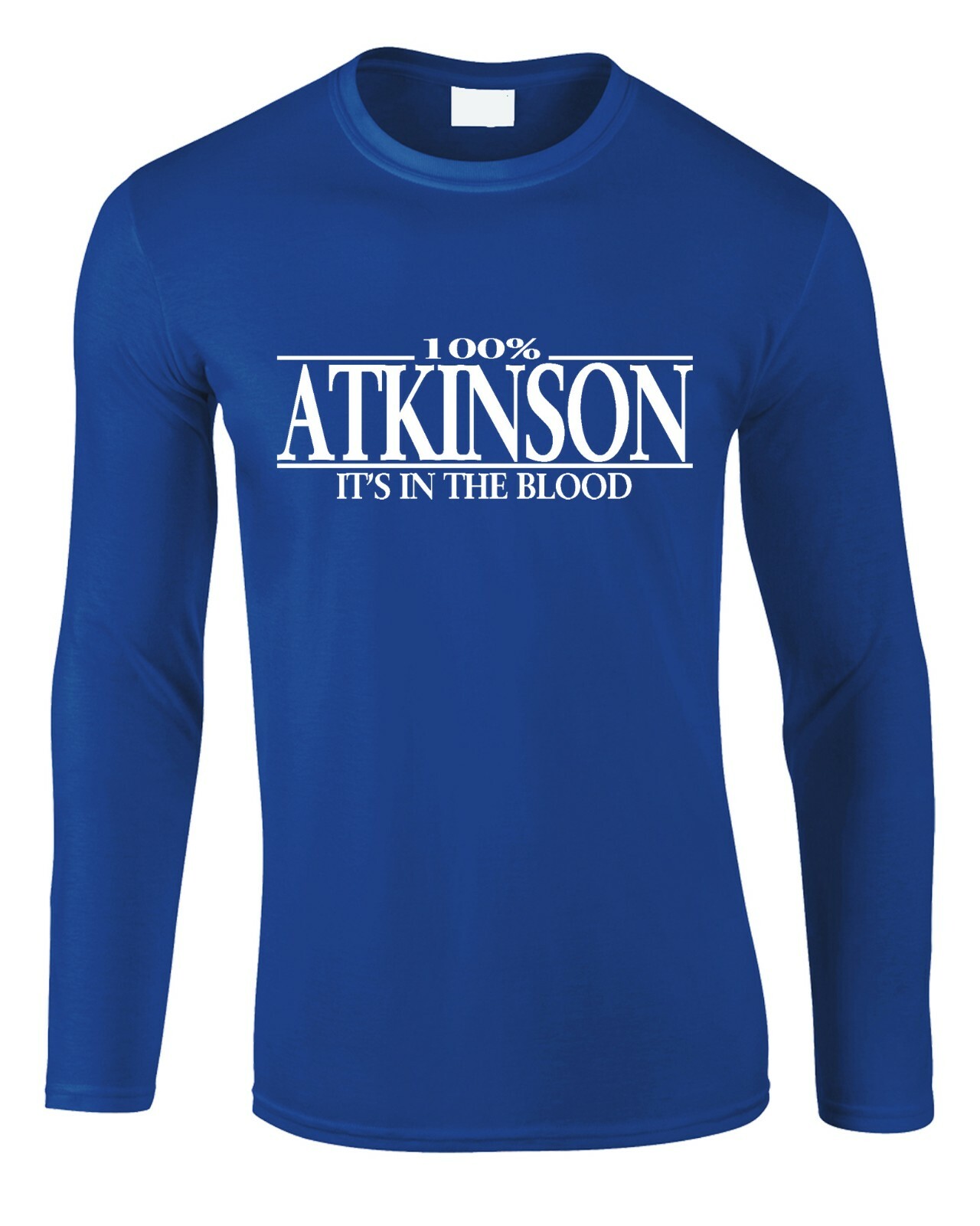 ALTRA T shirt uomo manica lunga cognome 100% tutto qualsiasi regalo nome famiglia compleanno riunione