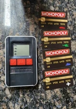 Monopoly Game Ultimate Banking Replacement Electronic Unit 4 Cards Tested C203