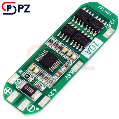 3S 11.1V 12V 12.6V 10A 18650 Li-ion Lithium Battery BMS Charger Protection Board