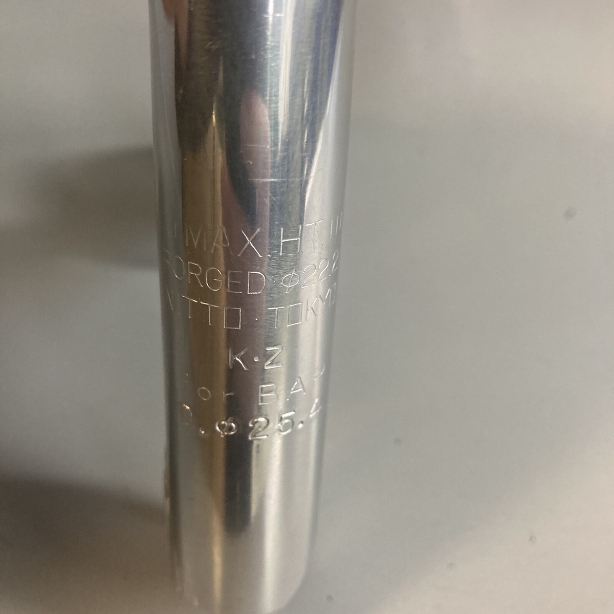 NOS NJS Track Quill Stem Nitto Jaguar N.J. Pro 25.4 110mm 58