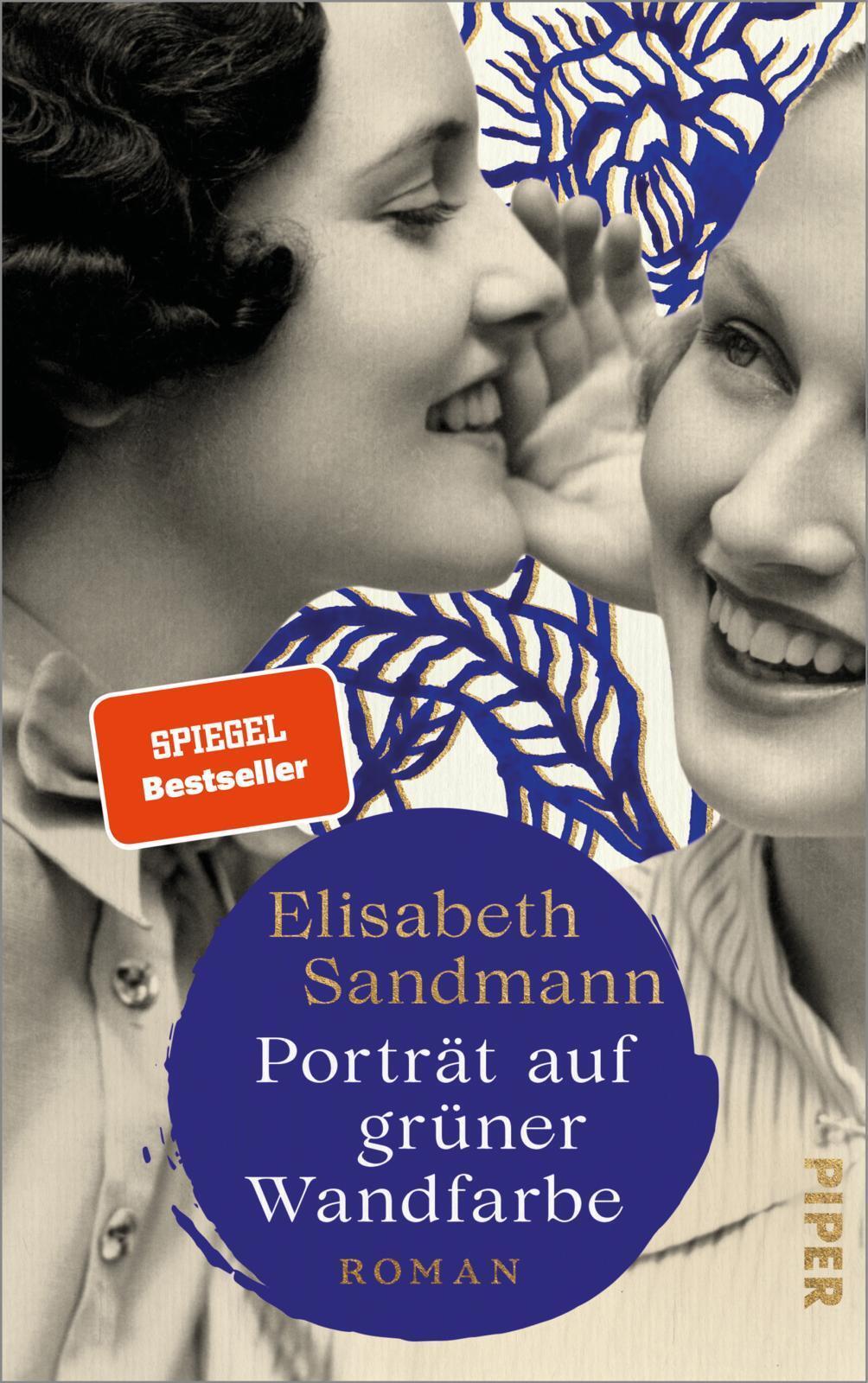 Thumbnail - Porträt Auf Grüner Wandfarbe, Elisabeth Sandmann
