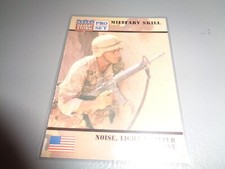 1991 Pro Set Desert Storm Card #170 Noise, Light & Litter Discipline