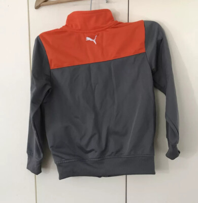 Puma Jacket Size 5 Toddler Boys Full Zip Front Coat Athletic