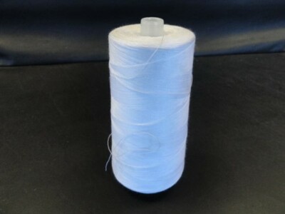CANSEW EUROCORE 30 WHITE POLYESTER SEWING MACHINE THREAD SPOOL 63429 TEX 60