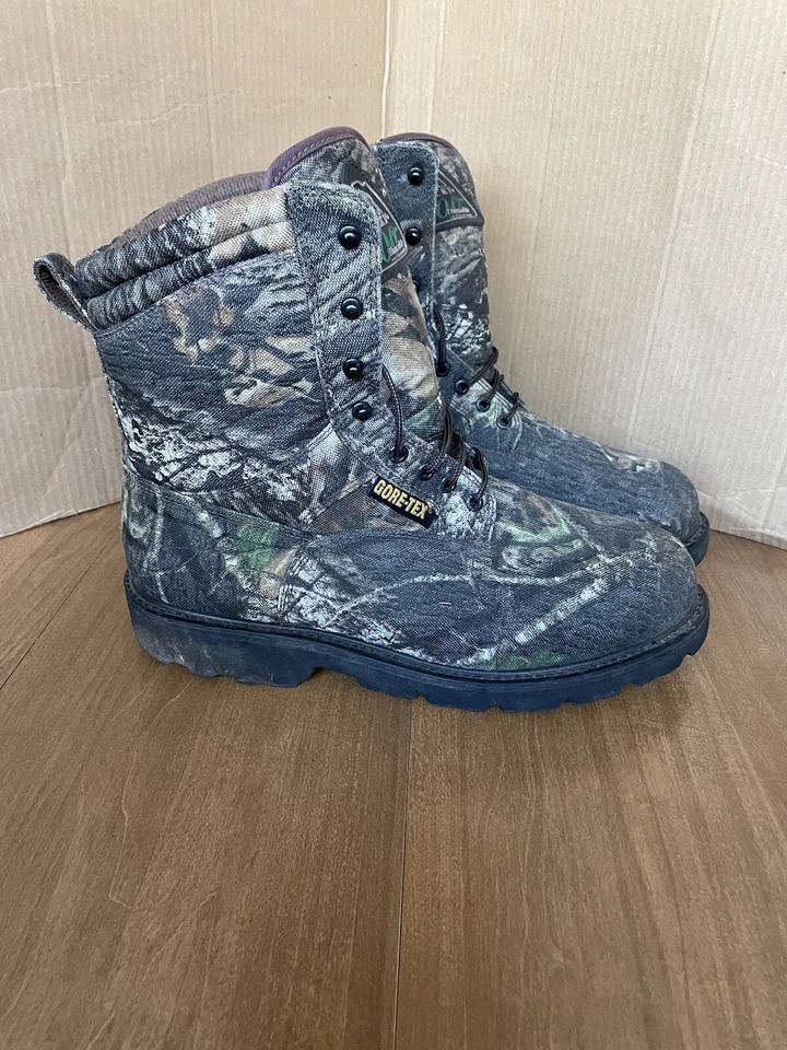 Rocky Ranger Mossy Oak Break-up 800G Thinsulate Gore-Tex Hunting Boots 13W - Image 2 of 4