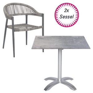 Acamp Gartenset Bistroset 3 teilig klappbar Gartenstuhl ...