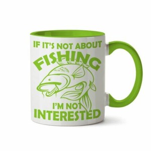 Funny Fishing Coffee Mug - I'm a Hooker on the Weekends - Fishing Gifts