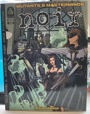 MUTANTS & MASTERMINDS: NOIR By Christopher Mcglothlin & Eric Wright *Excellent*