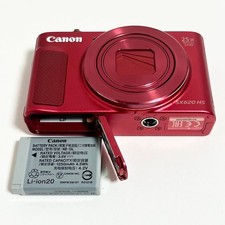 Canon PowerShot SX620 HS Red Compact Digital Camera Optical 25x Zoom Wi-Fi