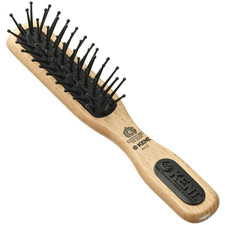 Kent PF21 Narrow Cushion Paddle Brush - Taming Fine Pins, Detangling Long