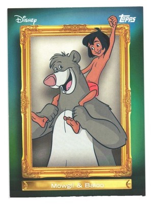 2026 Topps Disney Neon Family First FF-8 Mowgli / Baloo (The Jungle Book)