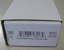 2024 Kennedy Half - P & D rolls in sealed US Mint Box 24KB - Free Shipping!