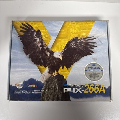 VIA P4X-266 Mainboard Pentium 4 Processor Memory DDR266 SDRAM