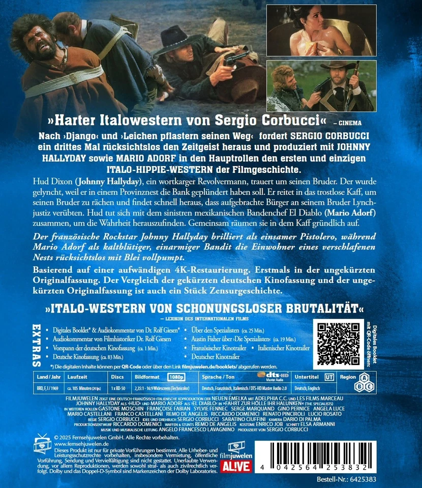 Fahrt zur Hölle, ihr Halunken (The Specialists/1969) - Sergio Corbucci [Blu-ray] - Bild 2 von 4