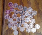 Lot of 31 One 1 Gram .999 Silver Rounds 1 oz Total Weight (005)