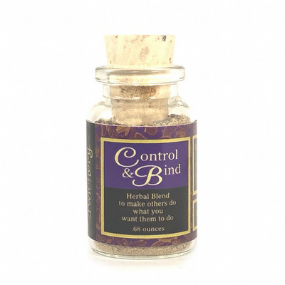 CONTROL & BIND SPELL POWDER, Spell Casting Candle Dressing Hoodoo FROM TWICHERY
