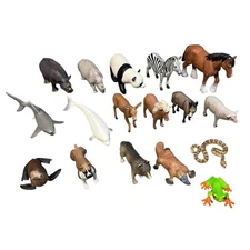 Safari Ltd Mojo SeaWorld Animal Plastic Figure Lot 18 Farm Zoo Sea Animals Toys