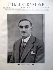 L'Illustrazione Italiana del 22 May 1932 Lindbergh Ambrosiana Fracastoro Giro