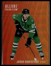 2025-26 Upper Deck Allure #CF-4 Jason Robertson Color Flow Red-Orange