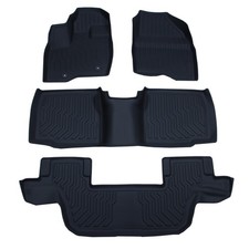Car Floor Mats For 2011-14 Ford Explorer Bench Seatingno Fit Bucket Seating