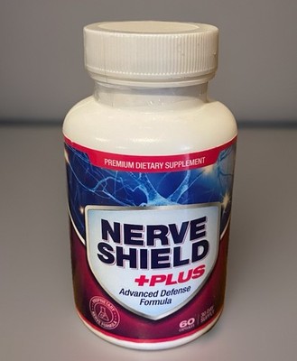 Nerve Shield Plus Advanced Defense Formula - 60 Capsules - SEALED!