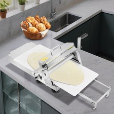Manual Dough Sheeter Adjustable 0-25mm Pizza Dough Roller Sheeter Manual Press