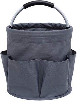 Reinigungsbehälter Organizer Tasche Faltbar Oxford Stoff Grau Große Kapazität Multi