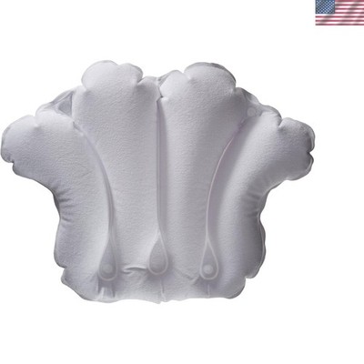 Comfort-Enhancing Inflatable Bath Pillow - Ergonomic Design & Travel-Friendly