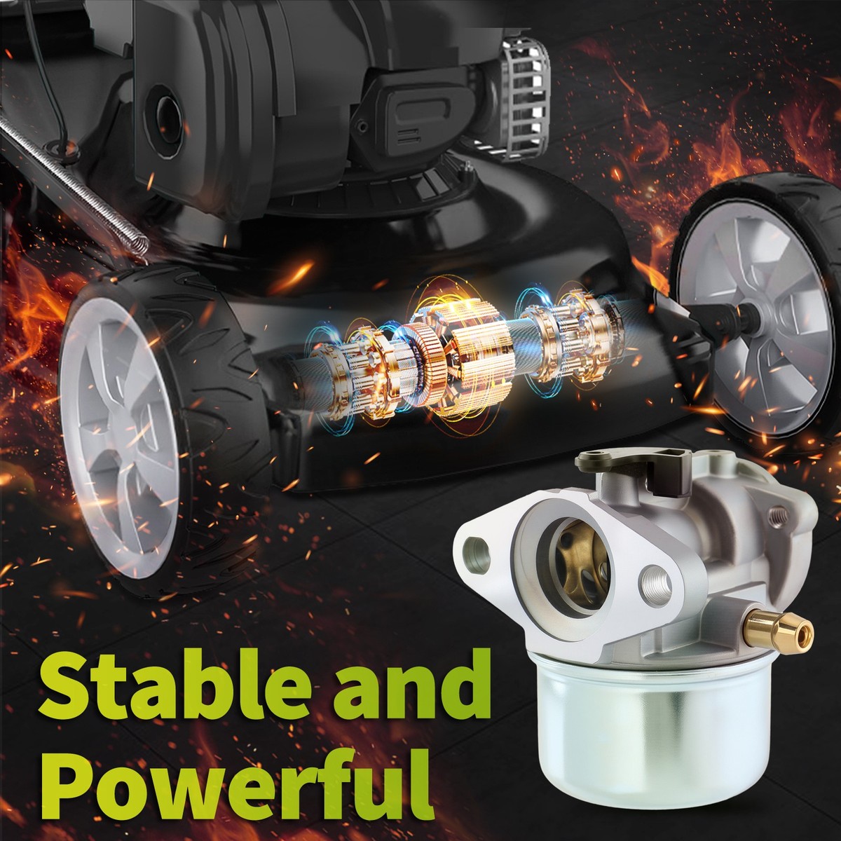 Kit Carburatore Per Tosaerba Quantum - Ricambio 799868/498170 Con Filtro E O-Ring - Foto 5