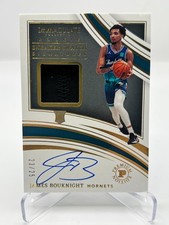 2021-22 PANINI IMMACULATE JAMES BOUKNIGHT RC 23/25 SNEAKER SWATCH SIGNATURES