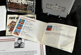 Mike Tyson Punch-Out 1987 &bull; Funciona con caja e insertos de colecci&oacute;n &bull; Videojuegos NES de colecci&oacute;n