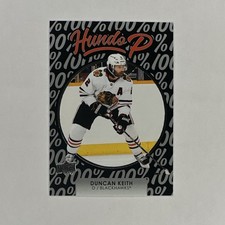 Upper Deck 2021-22 Hundo P Duncan Keith #HP-13 Chicago Blackhawks