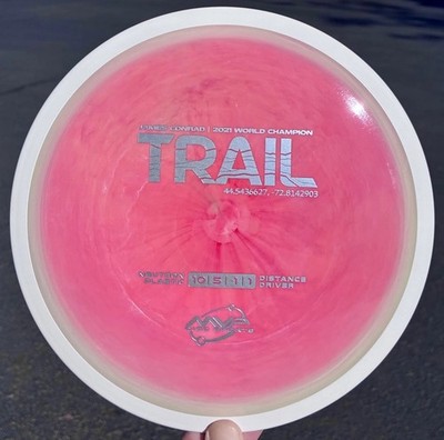 Axiom MVP Neutron Trail RARE Swirly TransColor Natural Gem Pnk2 Conrad Disc Golf
