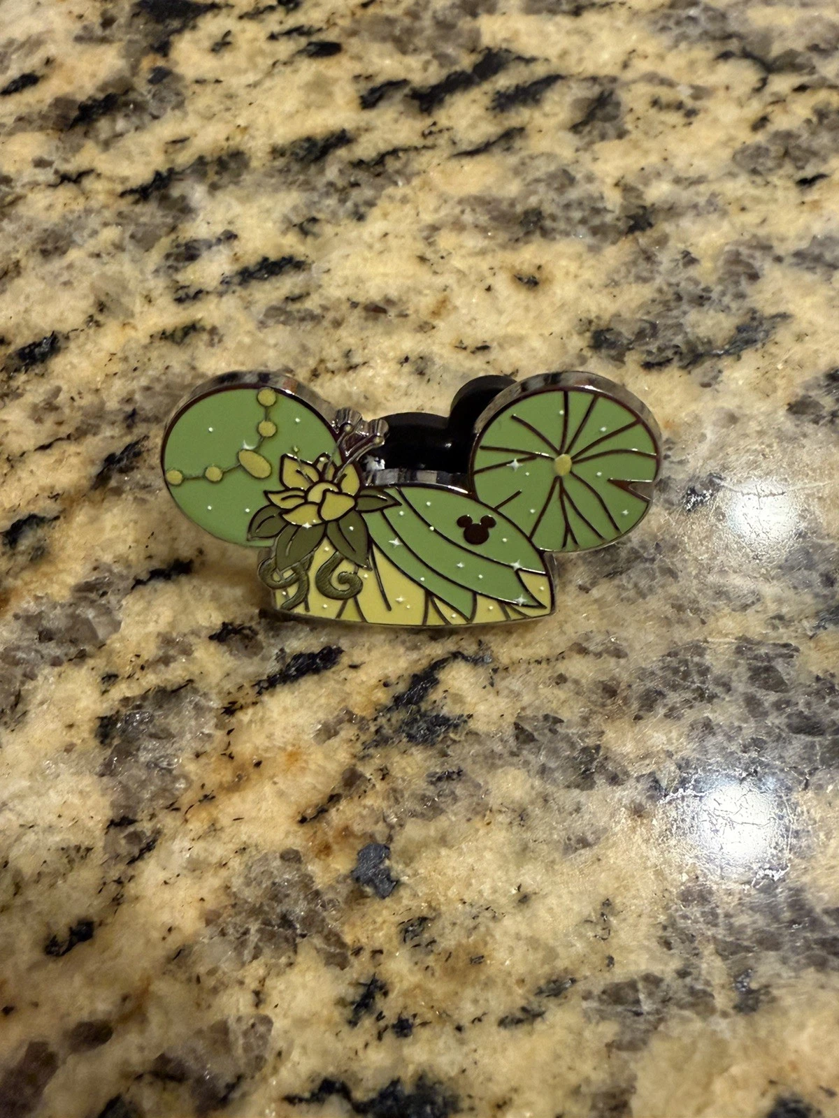 2025 WDW Disney Princess & Frog Tiana Flower Ear Hat Hidden Mickey Pin Wave B