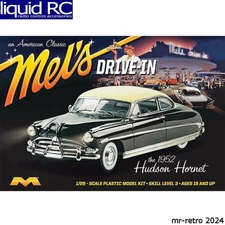 Moebius Models 1216 1/25 1952 Hudson Hornet Car Mel s Drive-In