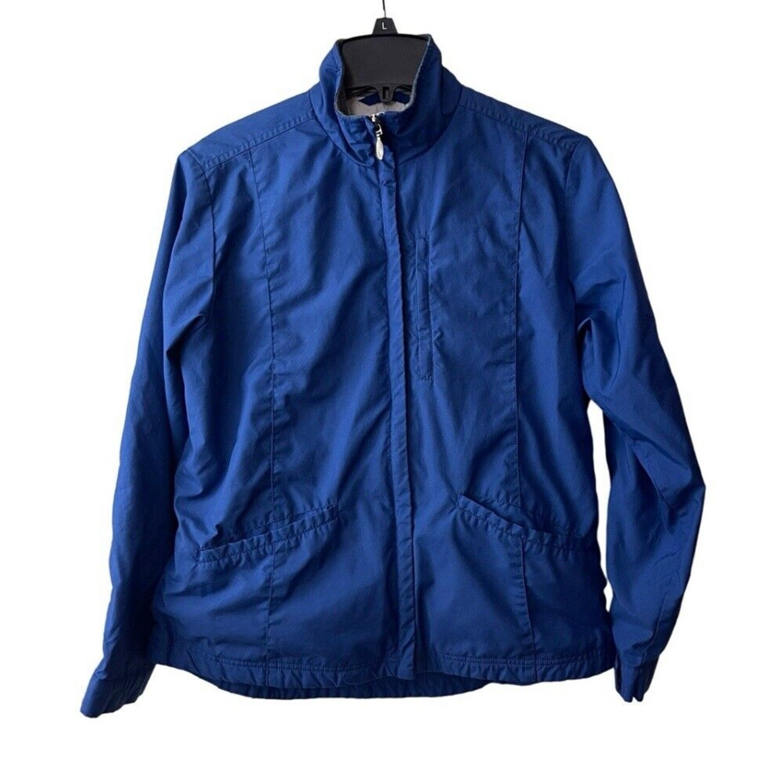 SACAI X NIKE Giacca a vento Nike donna taglia small 4 6 blu full zip outdoor tempo libero