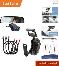 Reliable Radar Detector Mount with Power Cord and Inline Fuse for Uniden Models
