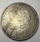 1880- P MORGAN SILVER ONE DOLLAR A29