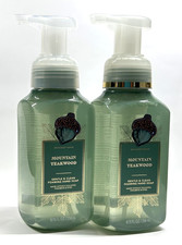 LOT 2 BATH  BODY WORKS MOUNTAIN TEAKWOOD GENTLE FOAMING HAND SOAP WASH 8.75 OZ