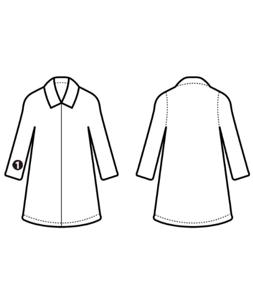 AMERI Chester Coats Beige M 2200655728016 - image 7