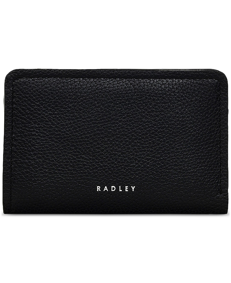 Radley London Bella Radley Leather Bifold Wallet Black Gold